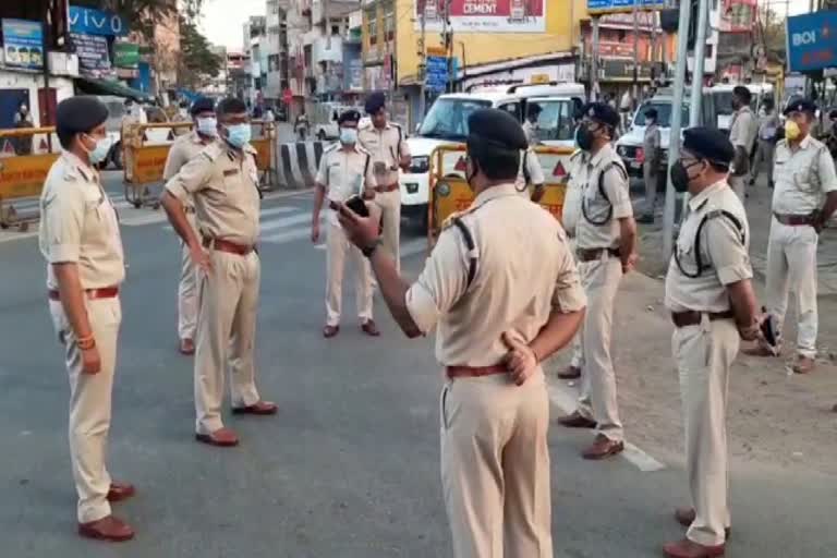 Police administration took stock of lockdown compliance in Ranchi