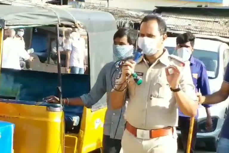 Public awareness on lockdown in Venkatagiri