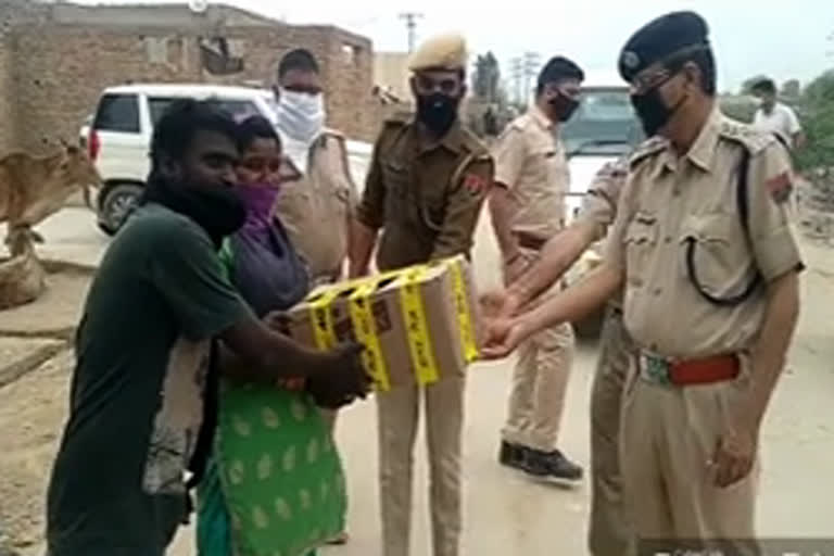 श्री गंगानगर की खबर, food distribution