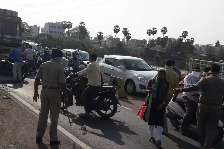 boarders closed between vishaka and east godavari