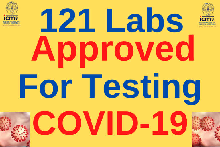 COVID-19: 121 labs approved for testing in India, says ICMR