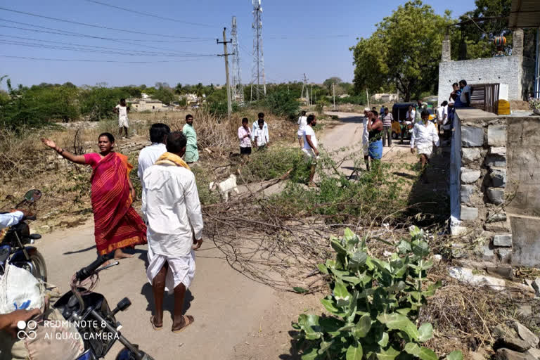 No entry to sedam village