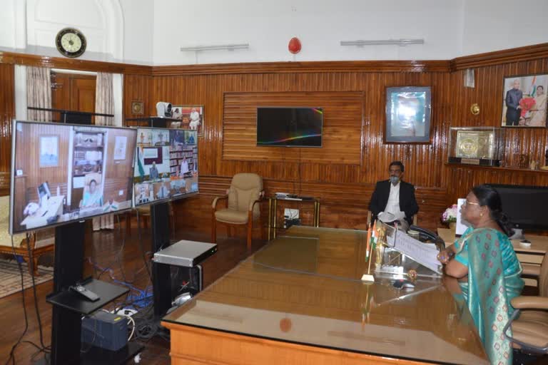 President and Vice President spoke to jharkhand Governor