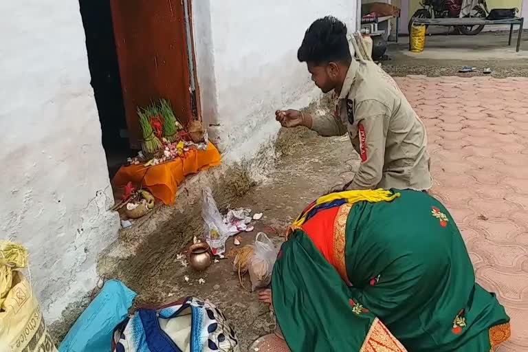 Corona outbreak on Gangaur festival