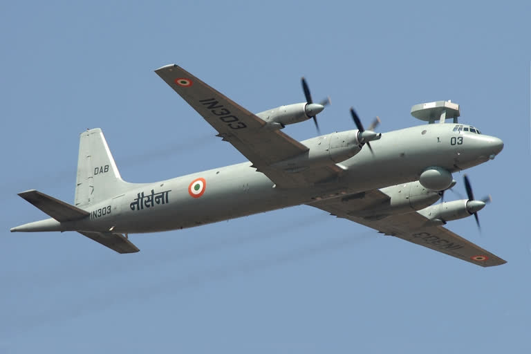 Indian Navy  IL38 aircraft  Navy's aircraft to transport masks  Masks from Delhi to Goa  Indian Medical Association  ഇന്ത്യൻ നാവികസേന  ഗോവയിലേക്ക് മാസ്കുകൾ എത്തിക്കാൻ ഇന്ത്യൻ നാവികസേന വിമാനം സജ്ജമാക്കി  Indian Navy mobilises IL38 aircraft to transport 60,000 face masks from Delhi to Goa