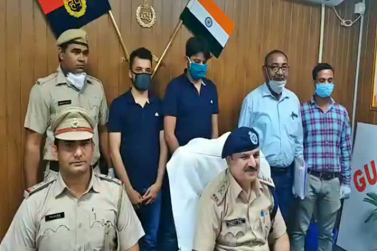 gurugram police solved property dealer gaurav murder case and arrested two accuse