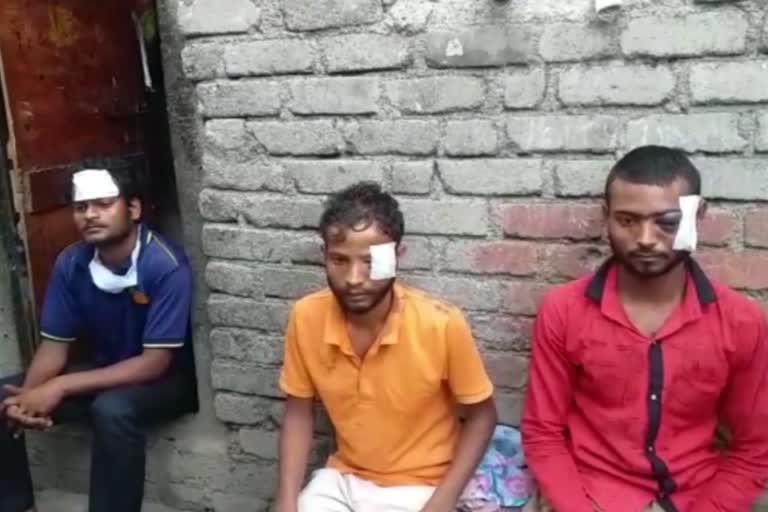 brutally assaulted to provincial workers