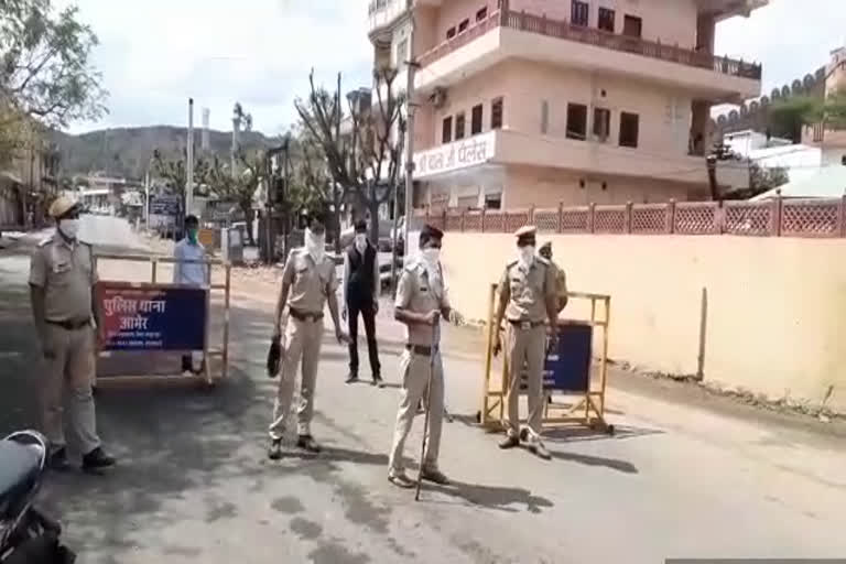 जयपुर के 7 थाना क्षेत्रों में लगाया कर्फ्यू, Curfew imposed in 7 police station areas of Jaipur