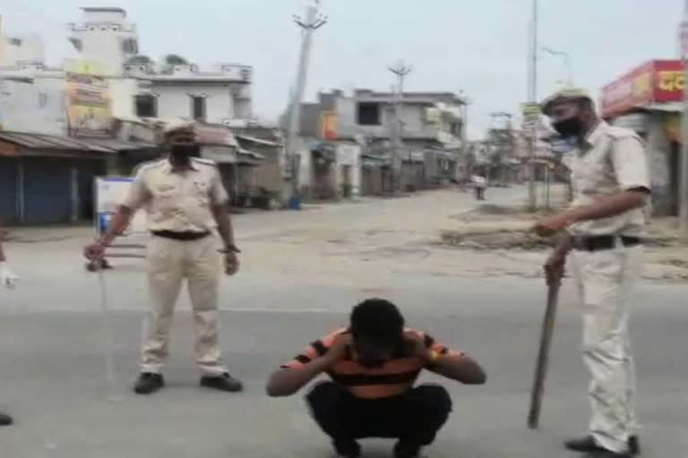 Police strict on those who violate lockdown in hisar