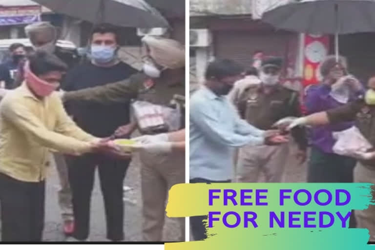 Coronavirus: Jalandhar police serves free food during curfew