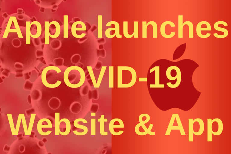 Apple launches COVID-19 website, app with screening tool