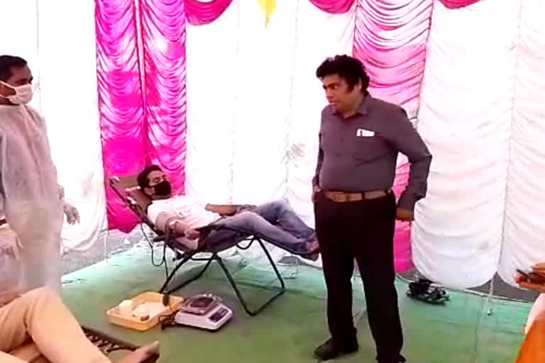 hingoli blood donation  हिंगोली रक्तदान शिबीर  हिंगोली  hingoli news