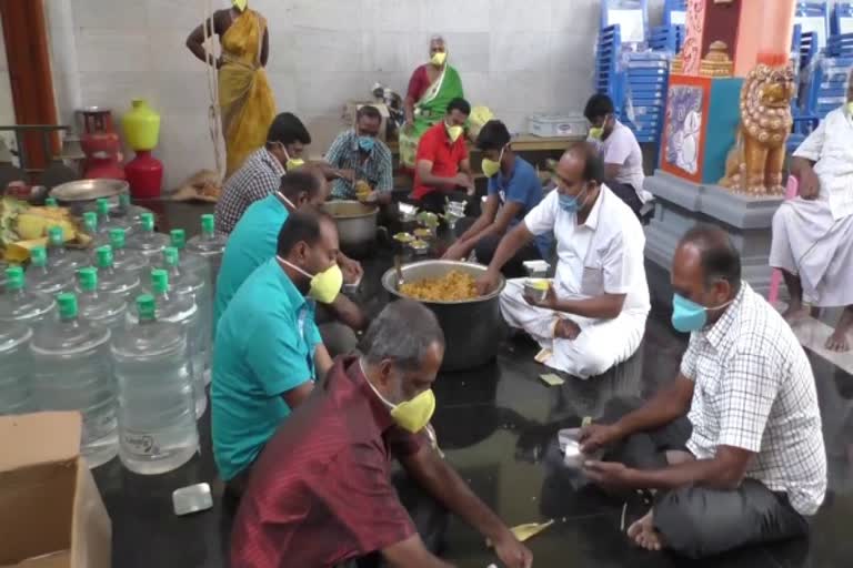 alagu harur arakatalai helping people in work for corona