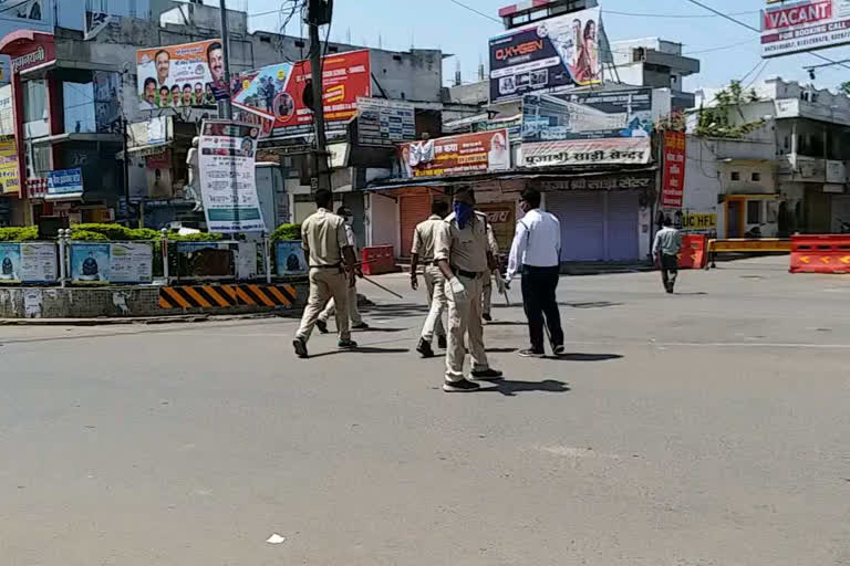 shahdol police will take Action against people roaming on the streets