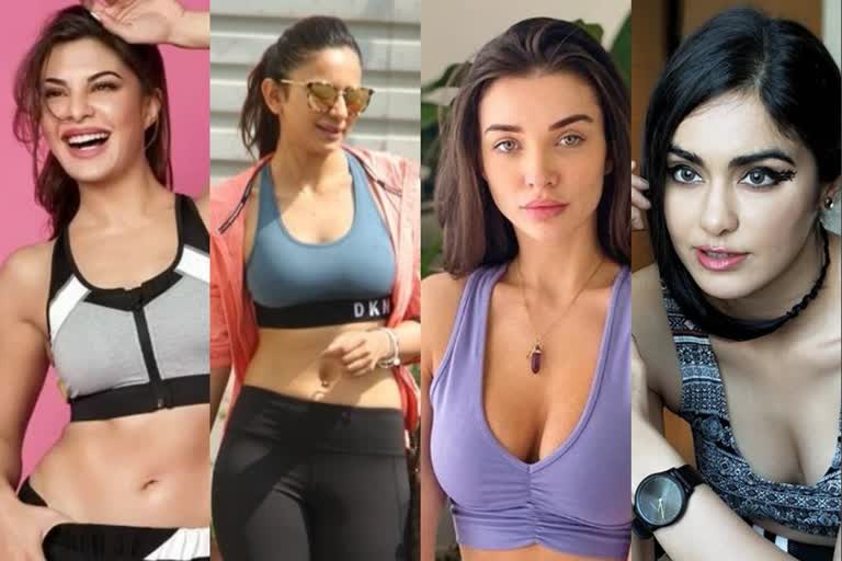 special story on actress fitness videos in social media