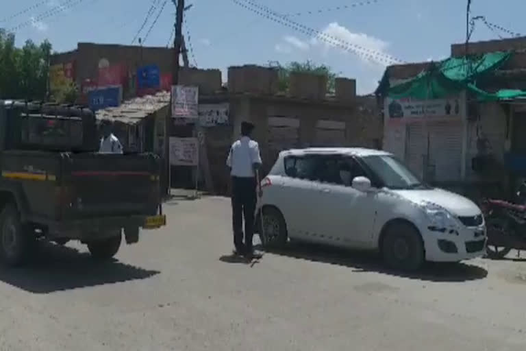 बाड़मेर में लॉक डॉउन, Lockdown in barmer