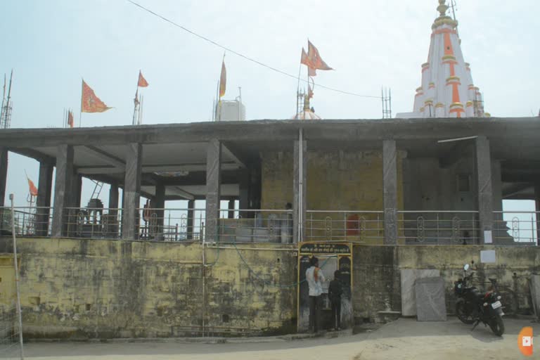 The doors of Mahamaya Maa Angri temple closed,