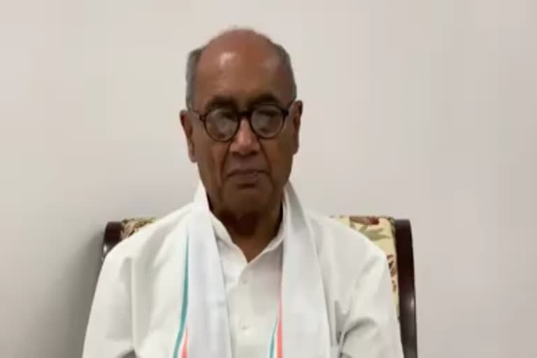 Digvijay Singh advise to Shivraj