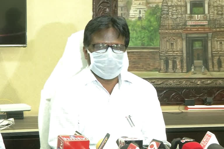 guntur dst collector press meet on corona virus