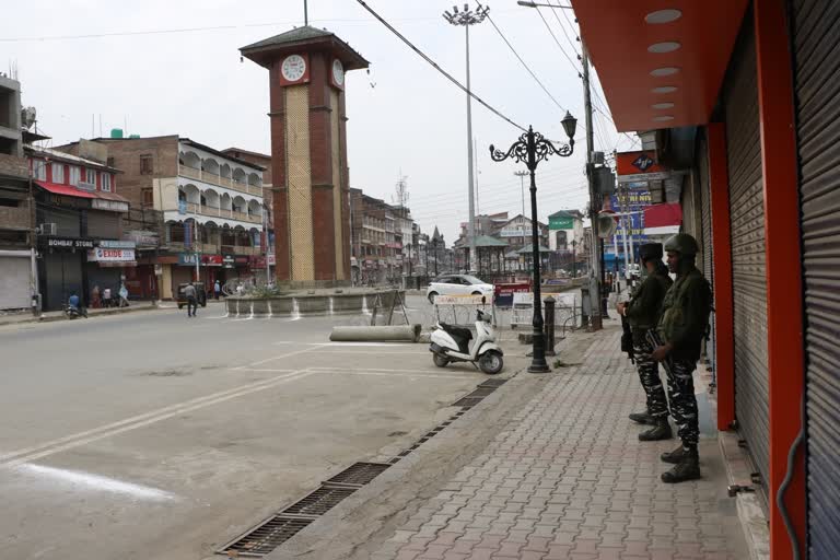 restrictions in kashmir