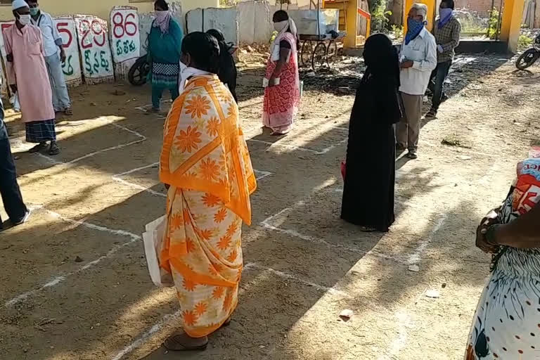 ration rice distribution in chittoor dst