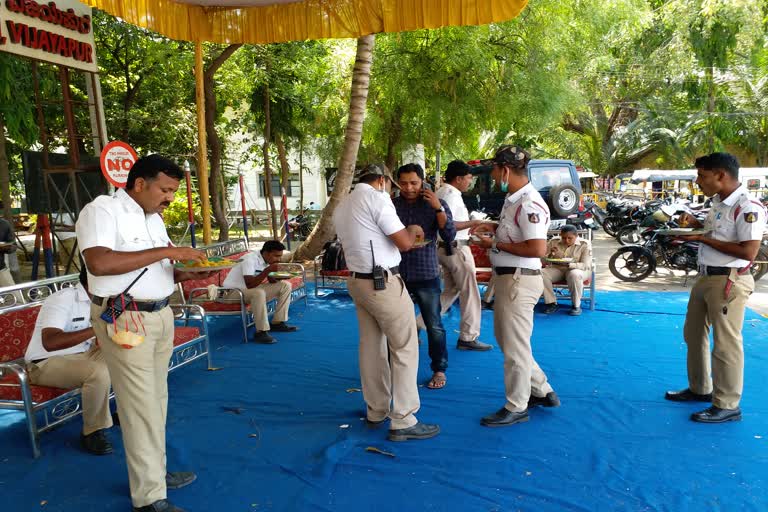 Lockdown Down Country: Activists delivering regular meals to duty-bound policemen