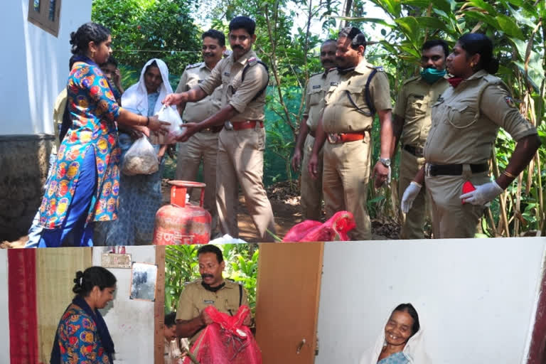 idukki  kerala police  police_help_kattappana family  ഇടുക്കി  കട്ടപ്പന പൊലീസ്  കൊറോണ