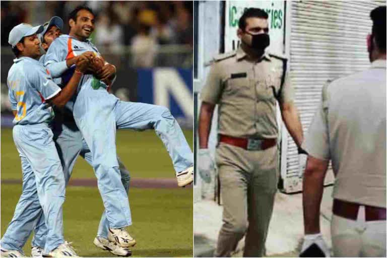 ICC salutes former cricketer and now police joginder Sharmas fighta against corona