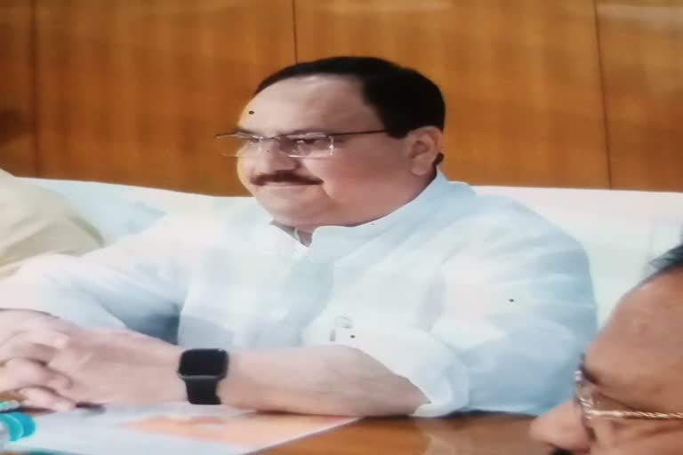 JP Nadda talks to Jharkhand leaders through video conferencing