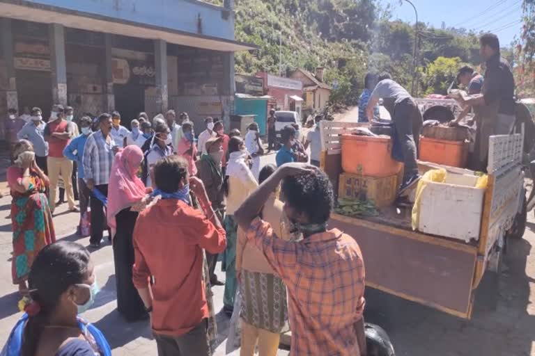 Meat ceased from coonoor shops which operated without permission