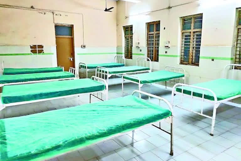 New Isolation Ward in chirala  Preparing for  Quarantine