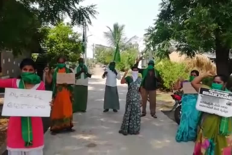 amaravathi farmers 104th protest at lockdown period