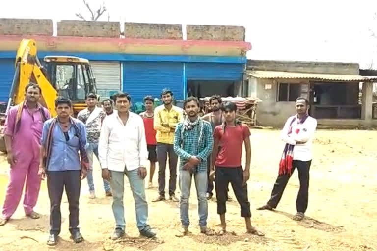 10 laborers of Rajasthan trapped in Kanker