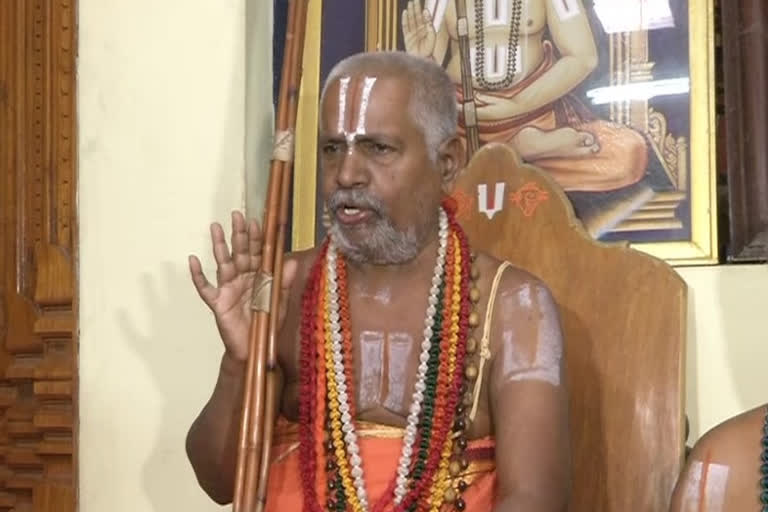 peddajiyar speaks about prayers happening in ttd