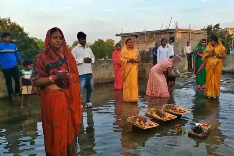 Chaiti Chhath Puja celebrated in Godda