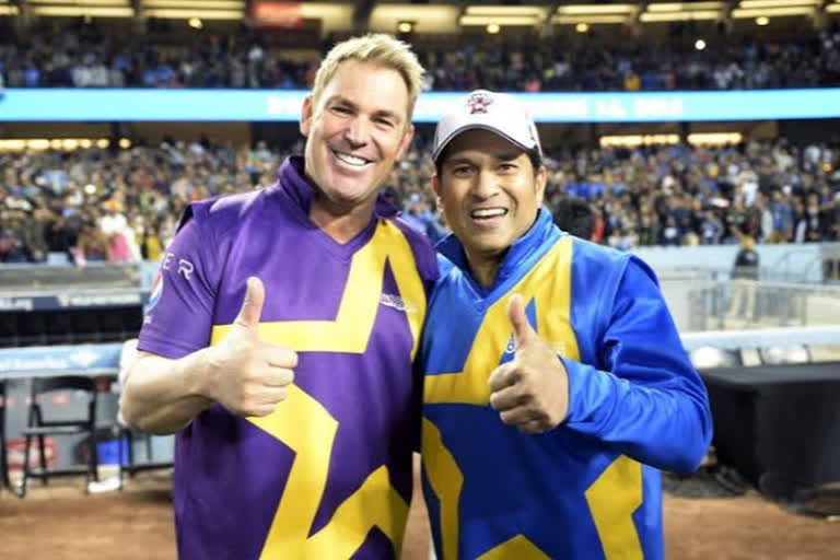 warne and sachin