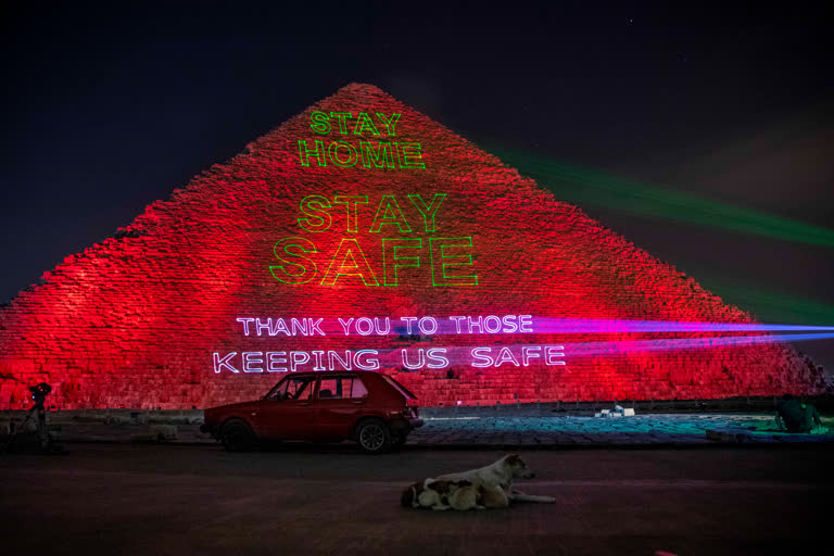 COVID-19: Monuments in NY, Gaza light up to honour health workers