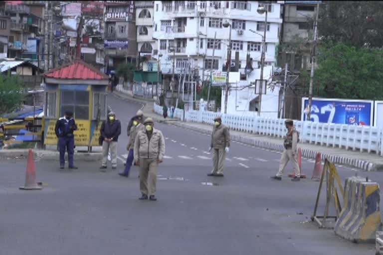 Curfew violation in mandi