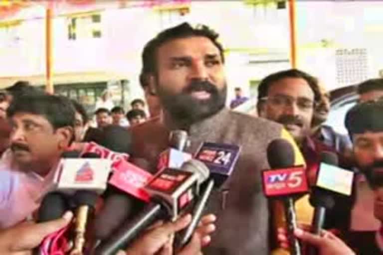 health minister sriramulu tweet