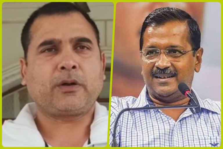 BJP MLA Nand Kishore Gurjar said that Arvind Kejriwal should be booked for treason