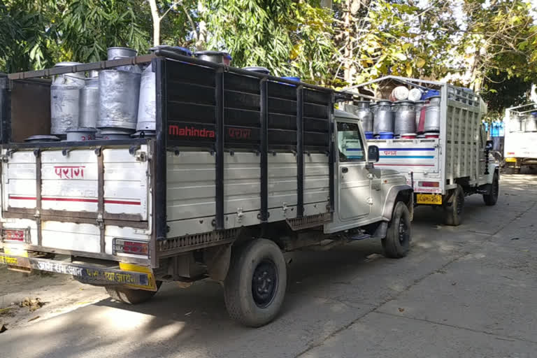 parag milk demand reduced in ballia