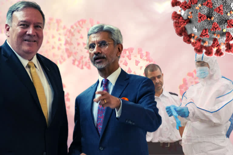 Pompeo and Jaishankar discuss coordinated approach to COVID-19