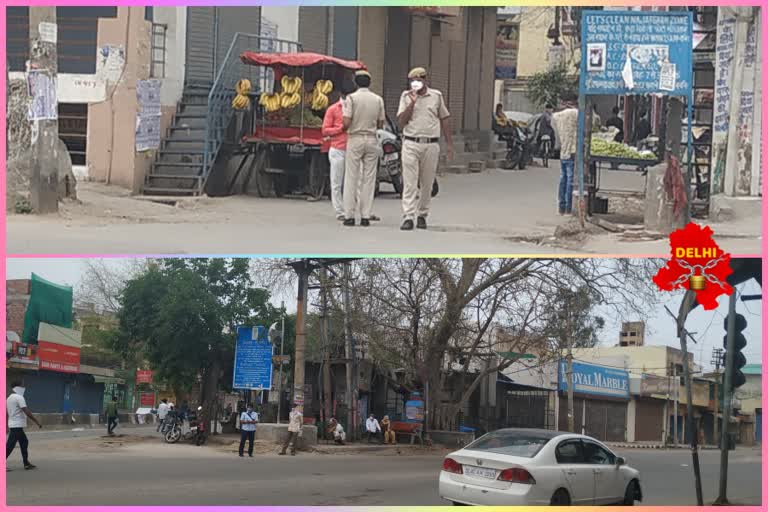 delhi police doing good work in corona lockdown