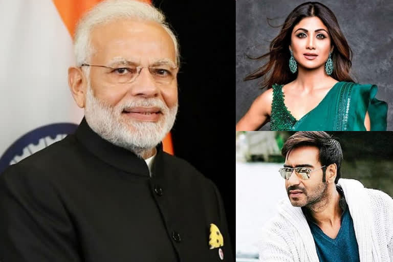 Narendra Modi thanks film stars for their donations to the PM-CARES Fund