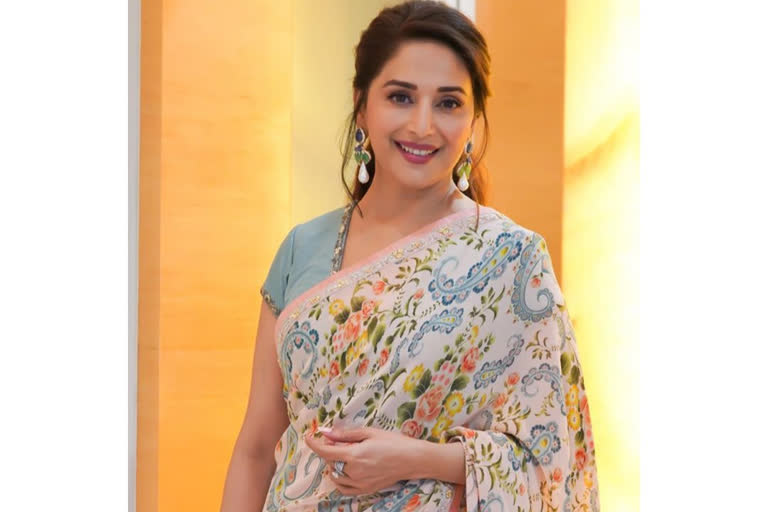 madhuri dixit donates