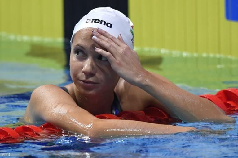 Hungarian swimming champion Kapas diagnosed with COVID-19