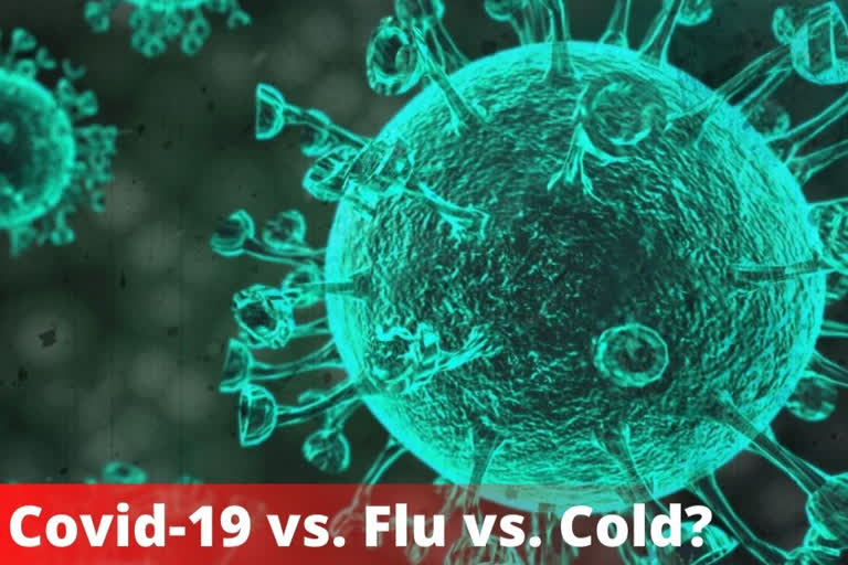 Covid-19 vs. Flu vs. Cold : How to tell the difference