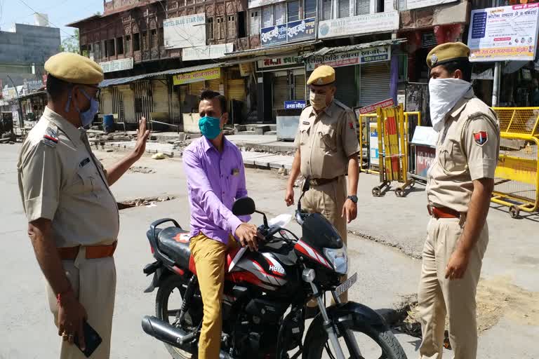 Lockdown Violations, बाड़मेर पुलिस न्यूज