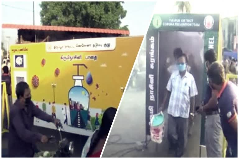 Tiruppur launches country's first COVID-19 disinfection tunnel