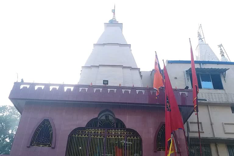 Temple complex deserted in Ramnavami in hazaribag